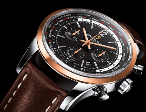 breitling transocean chrono 38|Breitling unitime Transocean pilot watch.